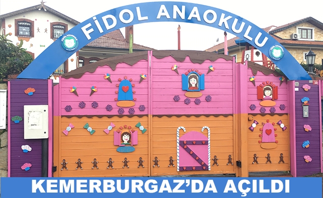 Fidol Anaokulu Kemerburgaz'da Açıldı