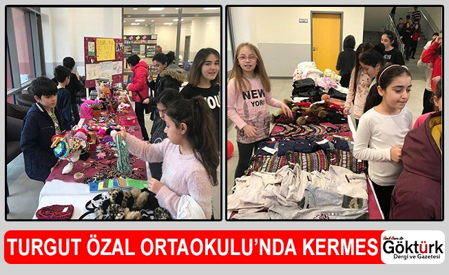 Turgut Özal Ortaokulu'nda Kermes