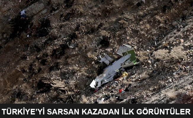 Türkiye'yi Sarsan Kazadan İlk Görüntüler