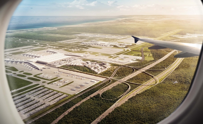 İstanbul'un yeni havalimanından ilk uçuş Ankara'ya