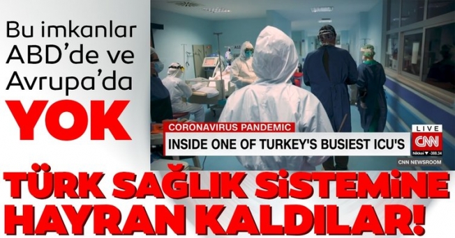 Türk sağlık sistemine hayran kaldılar! "Bu imkanlar ABD ve Avrupa'da yok"