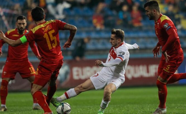 Karadağ - Türkiye maç sonucu: 1-2