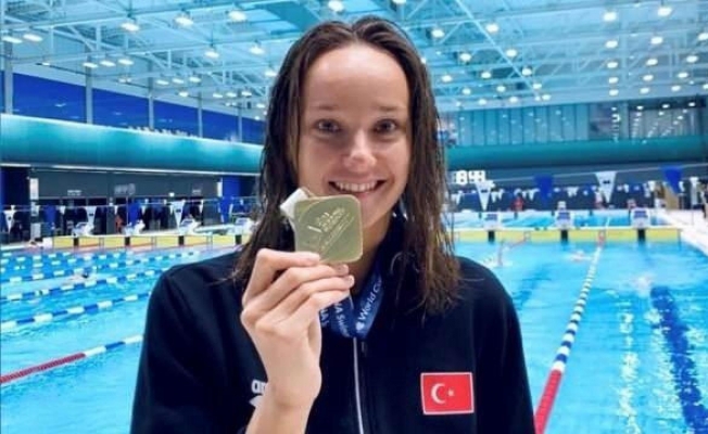 Milli yüzücümüz Viktoria Zeynep Güneş, Avrupa Şampiyonu!