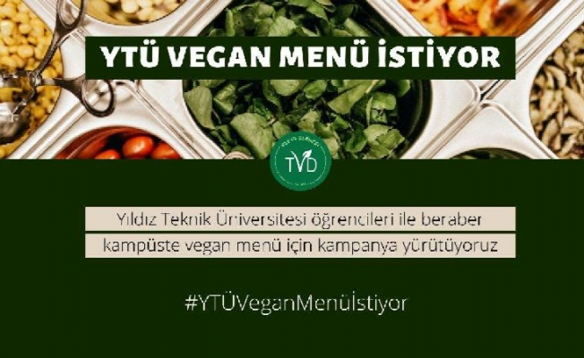 Yıldız Teknik Üniversitesi’nde vegan menü hakkı tanındı!