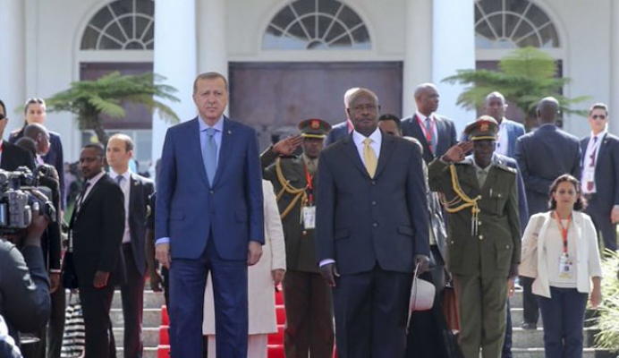 Erdoğan, Uganda’yla askeri işbirliğini onayladı.