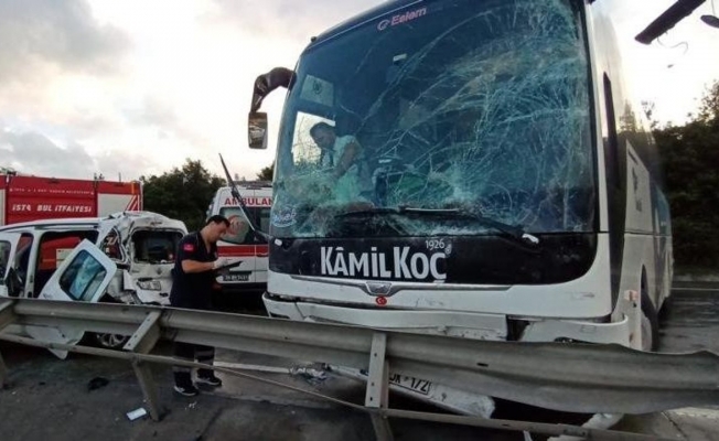 İstanbul’da yağışın ardından zincirleme kaza