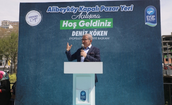 Alibeyköy Pazarı Törenle Açıldı.