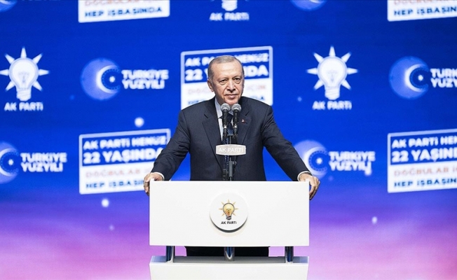 Cumhurbaşkanı Erdoğan, AK Parti Kongresinde  Açıklamalarda Bulundu...