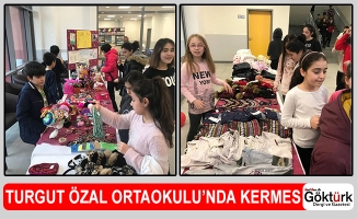 Turgut Özal Ortaokulu'nda Kermes
