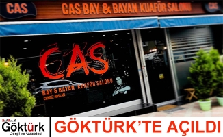 CAS Bay & Bayan Kuaför Salonu Göktürk'te Açıldı!