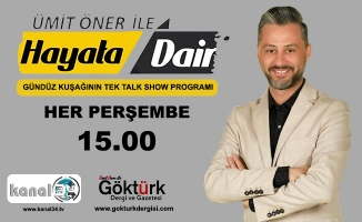 Ümit Öner ile Hayata Dair Canlı Yayın Talk Show Programı 65. Bölüm Konukları - 3 Mayıs 2018