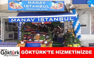 Manav İstanbul Göktürk'te Hizmetinizde