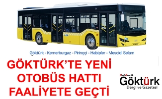 Göktürk'te Yeni Otobüs Hattı Faaliyete Geçti!