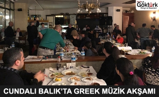 Cundalı Balık'tan Greek Müzik Akşamı!