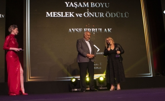 Ayşe Erbulak'a Yaşam Boyu Meslek Onur Ödülü
