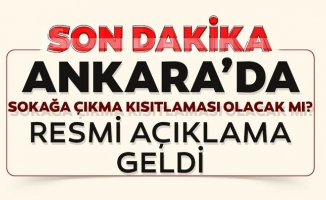 Ankara'da sokağa çıkma yasağı olacak mı? Vali Şahin'den flaş açıklama