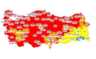 Türkiye koronavirüs vaka haritası güncellendi! Mavi il kalmadı, İstanbul'da kâbus gibi artış