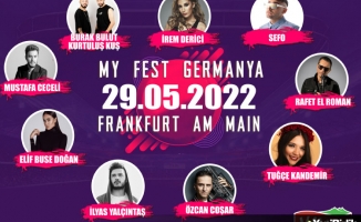 Almanya'ya Ünlü Çıkarması "My Fest Germanya"