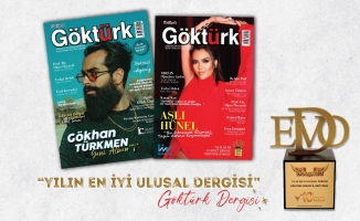 Göktürk Dergisi "Yılın En İyi Ulusal Dergi" Ödülünü Aldı.