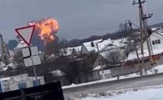 Rusya: 65 Ukraynalı esirin de içinde bulunduğu bir uçak düştü