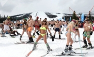 Grelka Fest : Sibirya Soğuğunda Yarı Çıplak Kayak Keyfi