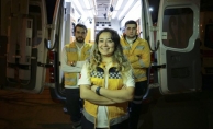 15 milyonluk kentin tek kadın ambulans şoförü!