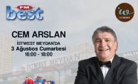 Cem Arslan 3 Ağustos'ta Istwest Meydan'Da