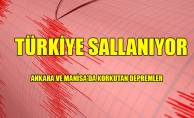 Ankara ve Manisa'da Korkutan Depremler