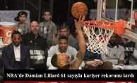 NBA'de Damian Lillard 61 sayıyla kariyer rekorunu kırdı