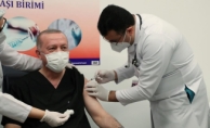 Cumhurbaşkanı Erdoğan aşı oldu.