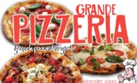 Grande Pizzeria Paket Servisi ile sizlere ulaşmaya devam ediyor...