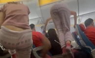 Uçakta 'pes' dedirten hareket! Sosyal medyayı salladı