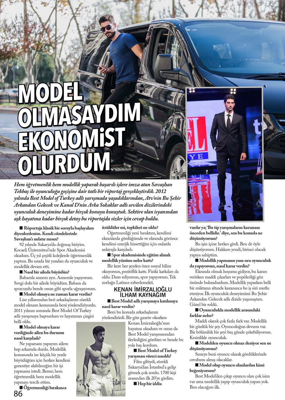 Göktürk Dergisi Şubat Sayısı Hakan Kanburoğlu Savaşhan Tekbaş Röportajı