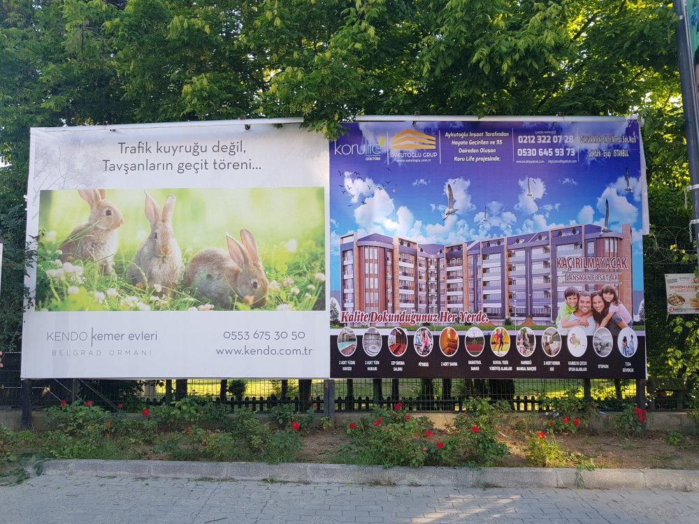 Beşiktaş Billboard Kiralama Sabit Billboard