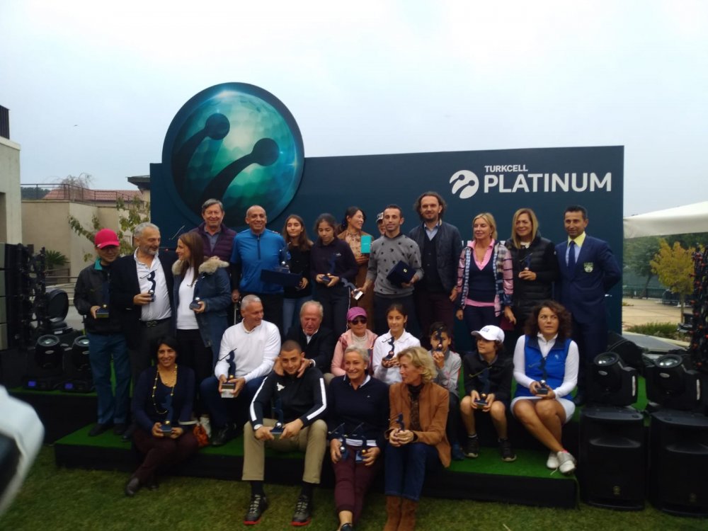 Turkcell Platinum Golf Challenge 2018 Ödül Sahipleri